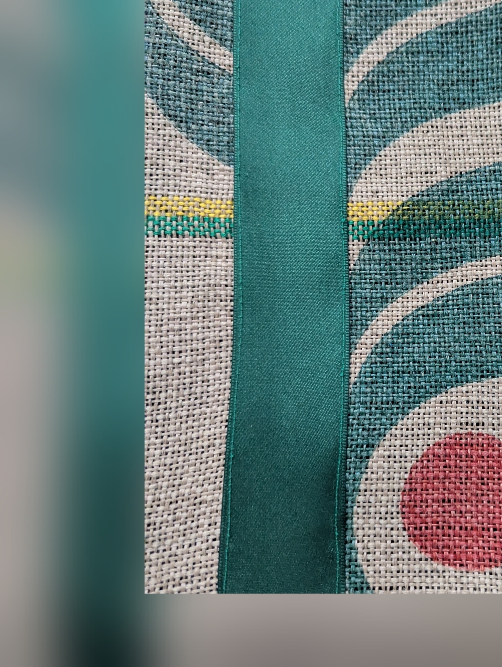 New Handmade Upcycled Burlap Coffee Bean Tote / Market Bag - Picture 7 of 7